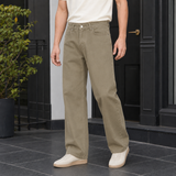 Valentin-York Wide Leg Jeans - Olive