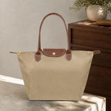 Lecce Zip Tote Bag - Khaki