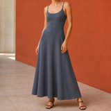 Honora-Hope A Line Dress - Dark Gray