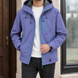 Tyler-West Hooded Jacket - Secret Purple