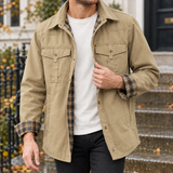 Jayden-Dean Utility Jacket - Khaki