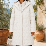 Darcy-Kate Quilted Puffer Jacket - White