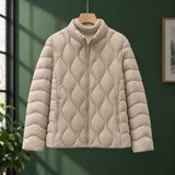 Melisande-Jade Quilted Jacket - Beige