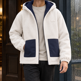 Edric-Scott Reversible Jacket - Navy Blue