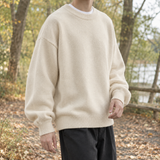 Francis-Miles Oversized Sweater - Apricot