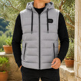 Octavian-Ellis Hooded Puffer Jacket - Gray
