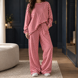 Rhea-Mae Relaxed Set - Red-ships Same Day
