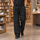 M Plaid Black