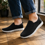 Santoro Slip-On Shoes - Black
