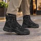 Gradara Camouflage Boots - Black