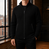 Dario Zip Sweater - Black