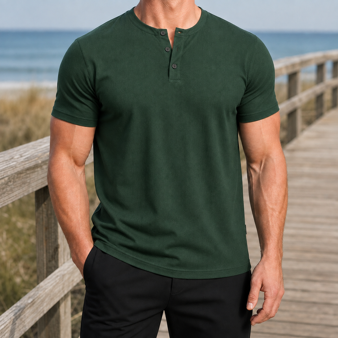 Jayden Henley Tee - Green
