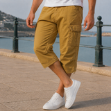 Leander Regular Cargo Shorts - Amber