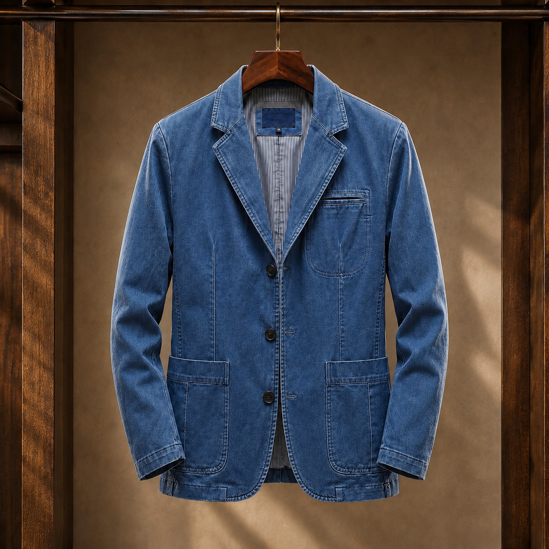 Anton-Miles Tailored Blazer - Blue