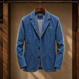 Anton-Miles Tailored Blazer - Blue