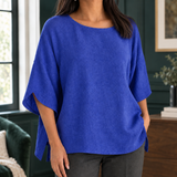 Manon-Eve Relaxed Top - Blue