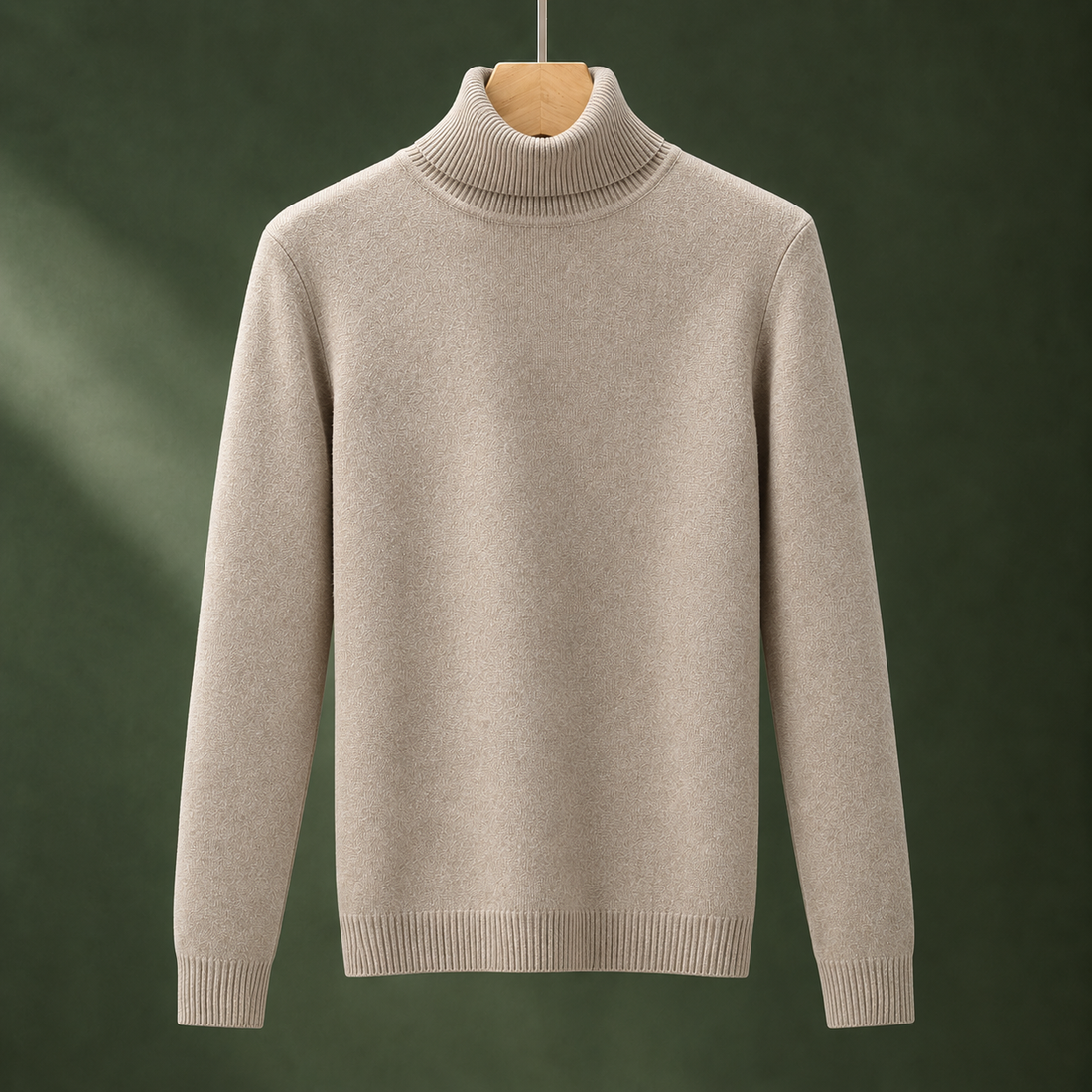 Teresa Turtleneck Sweater - Khaki