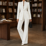 Soraya-Jane Tailored Set - White