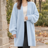 Etta-Jane Longline Cardigan - Light Blue