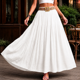 Laurel-Rae Tiered Skirt - White