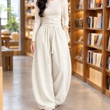Bianca-Jade Curved Leg Cardigan - Off-white -european
