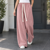 Laurel-Grace Wide Leg Pants - Pink