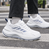 Falconi Platform Sneakers - White Blue