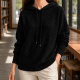 Yvette-Sage Cashmere Sweater - Black