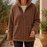Tamsin Teddy Jacket - Brown