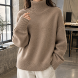 Quinn Turtleneck Sweater - Camel