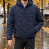 Tancred-Grant Quilted Jacket - Navy