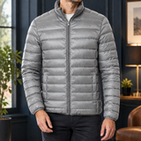 Herbert Quilted Jacket - Gray