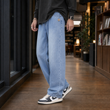 Edouard Wide-Leg Jeans - Light Blue