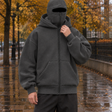 Philip-Cole Masked Jacket - Dark Gray