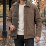Casimir-James Workwear Jacket - Coffee