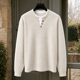 Christian-Ellis Layered Sweater - Cream