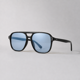 Oriana Aviator Sunglasses - Blue