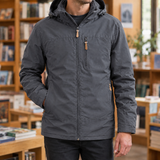 Eamon-Ellis Hooded Jacket - Gray