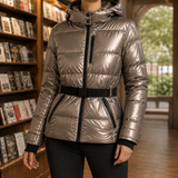 Ariadne-Rose Belted Jacket - Khaki