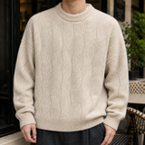 Valentin Cable Knit Sweater - Oatmeal