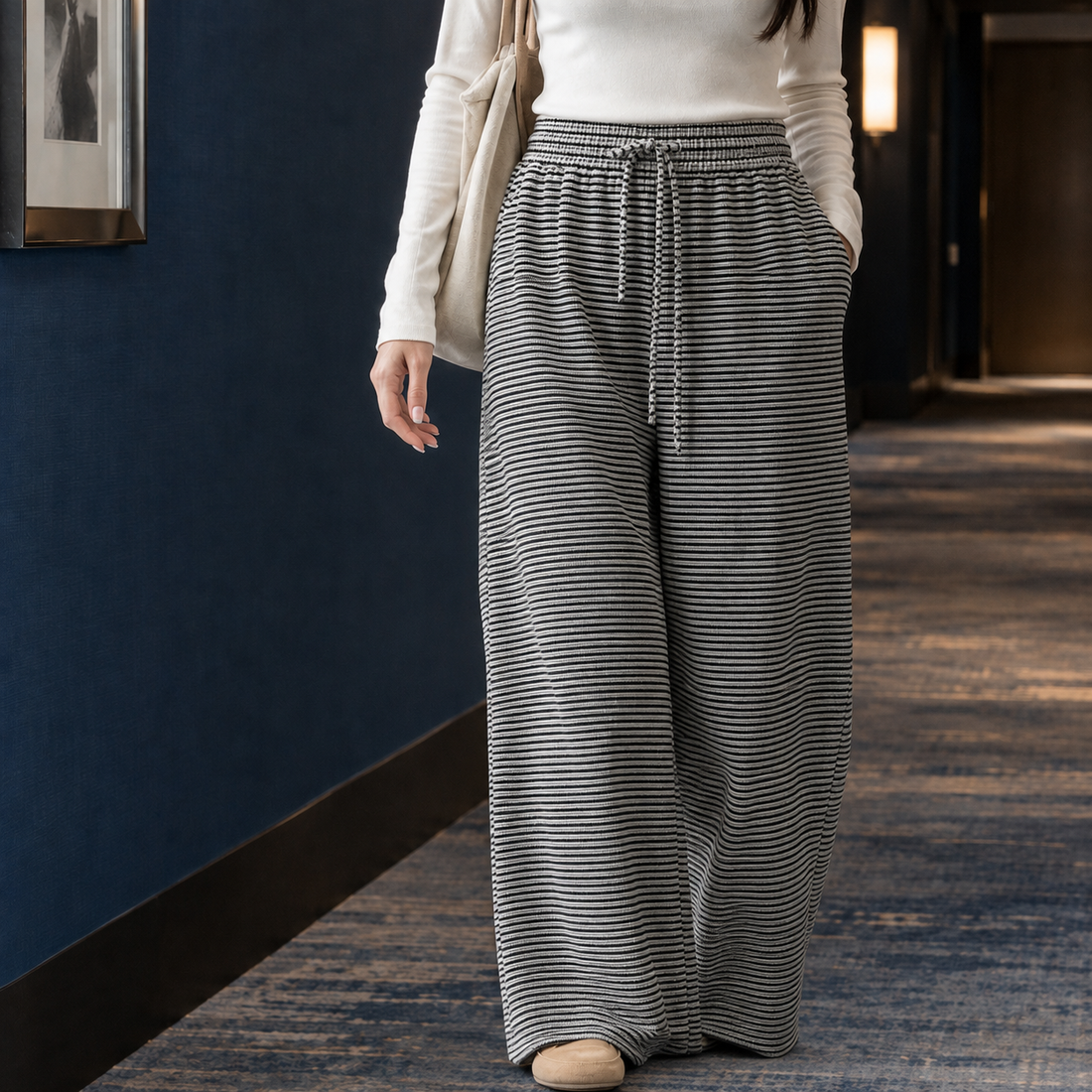 Benedetta-Jane Wide Leg Pants - As Pictured