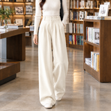 Tiffany-Belle Wide Leg Pants - Off-white