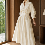 Kara-Jane Sculpted Maxi Dress - Light Apricot