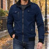 Philemon-Miles Utility Jacket - Dark Blue