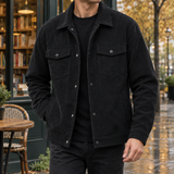 Kasimir-Cole Corduroy Jacket - Black