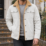 Amos-Ellis Plush-Lined Jacket - Off White