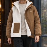 Edric-Scott Reversible Jacket - Brown