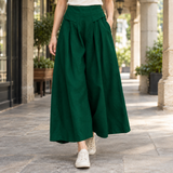 Melanie-Claire Wide-Leg Pants - Green