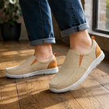 Santoro Slip-On Shoes - Beige