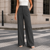 Rosalie-Faye Wide Leg Pants - Dark Gray